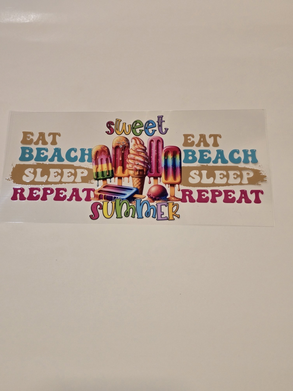 UV DTF 16 Oz Cup Wrap Sticker Set- Multicolor